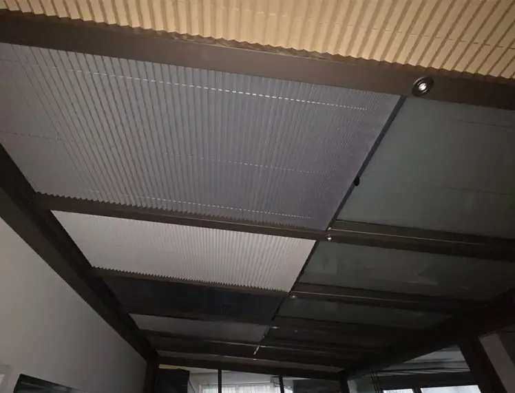 Plissee für Terrassenüberdachung in Baden Württemberg Spaichingen Tuttlingen Rottweil